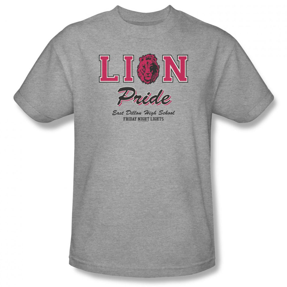 Friday Night Lights East Dillon Lions Mens T-Shirt – Athletic Heather Tee