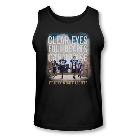 Friday Night Lights Shirt Tank Top Can't Lose Black Tanktop