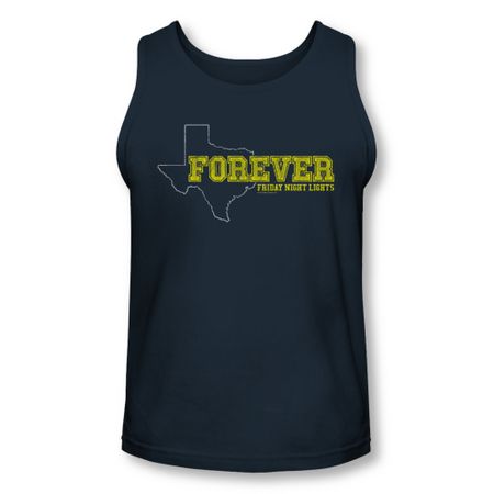 Friday Night Lights Shirt Tank Top Texas Forever Navy Tanktop