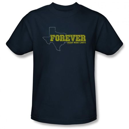 Friday Night Lights Shirt Texas Forever Navy T-Shirt