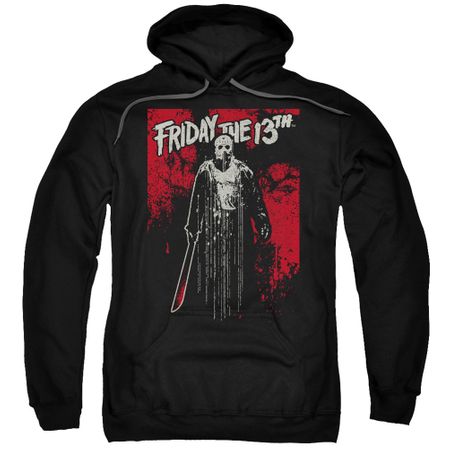 Friday the 13th Hoodie Death Curse Black Sweatshirt Hoody