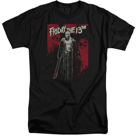 Friday the 13th Shirt Death Curse Tall Black T-Shirt