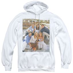 Friends "Life's a Beach" Adult Hoodie Sweatshirt