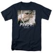 Friends TV Show Pivot Adult Size T-shirt - Navy Blue