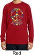 Funky Peace Kids Dry Wicking Long Sleeve Tee T-Shirt