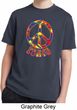Funky Peace Kids Moisture Wicking Tee T-Shirt