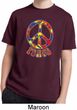 Funky Peace Kids Moisture Wicking Tee T-Shirt