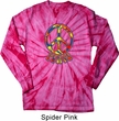 Funky Peace Long Sleeve Tie Dye Shirt