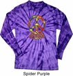 Funky Peace Long Sleeve Tie Dye Shirt