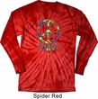 Funky Peace Long Sleeve Tie Dye Shirt
