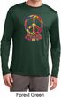 Funky Peace Mens Dry Wicking Long Sleeve Shirt