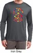 Funky Peace Mens Dry Wicking Long Sleeve Shirt