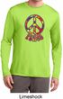 Funky Peace Mens Dry Wicking Long Sleeve Shirt