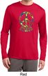 Funky Peace Mens Dry Wicking Long Sleeve Shirt