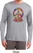 Funky Peace Mens Dry Wicking Long Sleeve Shirt
