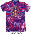 Funky Peace Patriotic Tie Dye Shirt
