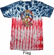 Funky Peace Patriotic Tie Dye Shirt