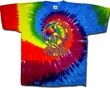 Funky Peace Sign Symbol Retro Swirl Adult Unisex T-shirt Tee Shirt