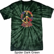 Funky Peace Spider Tie Dye Shirt