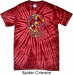 Funky Peace Spider Tie Dye Shirt