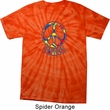 Funky Peace Spider Tie Dye Shirt