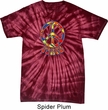 Funky Peace Spider Tie Dye Shirt