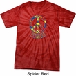 Funky Peace Spider Tie Dye Shirt
