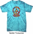 Funky Peace Spider Tie Dye Shirt