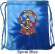 Funky Peace Tie Dye Bag