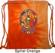 Funky Peace Tie Dye Bag