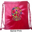 Funky Peace Tie Dye Bag