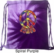 Funky Peace Tie Dye Bag