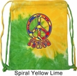 Funky Peace Tie Dye Bag