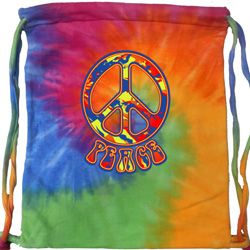 Funky Peace Tie Dye Bag Funky Peace Tie Dye Bag