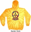 Funky Peace Tie Dye Hoodie