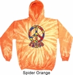 Funky Peace Tie Dye Hoodie