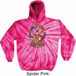Funky Peace Tie Dye Hoodie