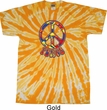 Funky Peace Twist Tie Dye Tee T-shirt