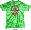 Funky Peace Twist Tie Dye Tee T-shirt