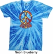 Funky Peace Twist Tie Dye Tee T-shirt
