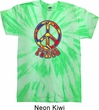 Funky Peace Twist Tie Dye Tee T-shirt