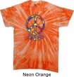Funky Peace Twist Tie Dye Tee T-shirt