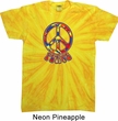 Funky Peace Twist Tie Dye Tee T-shirt