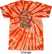 Funky Peace Twist Tie Dye Tee T-shirt