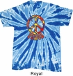 Funky Peace Twist Tie Dye Tee T-shirt