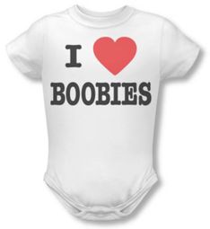 Funny Baby Infant Romper - I Love Boobies Funny Baby Infant Romper - I Love Boobies