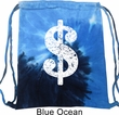 Funny Bag Distressed Dollar Sign Tie Dye Bag