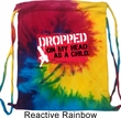 Funny Bag Dropped On My Head Tie Dye Bag