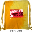 Funny Bag Dropped On My Head Tie Dye Bag