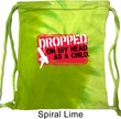 Funny Bag Dropped On My Head Tie Dye Bag